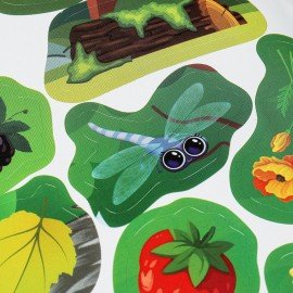 Книжка с наклейками "НАКЛЕЙКИ МАЛЫШАМ", ассорти, 162х215мм, 16 стр., УМКА