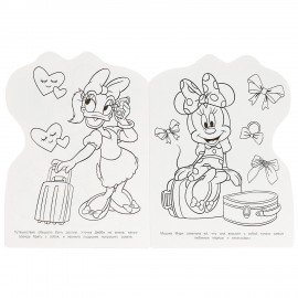 Книжка - раскраска с вырубкой в виде персонажа, ЛИЦЕНЗИОННЫЕ СЮЖЕТЫ, ассорти, 210х285