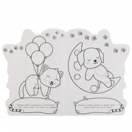 Книжка - раскраска с вырубкой в виде персонажа, ЛИЦЕНЗИОННЫЕ СЮЖЕТЫ, ассорти, 210х285