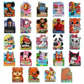 Книжка - раскраска с вырубкой в виде персонажа, ЛИЦЕНЗИОННЫЕ СЮЖЕТЫ, ассорти, 210х285