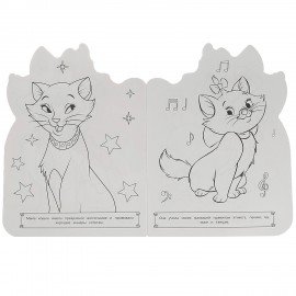 Книжка - раскраска с вырубкой в виде персонажа, ЛИЦЕНЗИОННЫЕ СЮЖЕТЫ, ассорти, 210х285