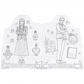 Книжка - раскраска с вырубкой в виде персонажа, ЛИЦЕНЗИОННЫЕ СЮЖЕТЫ, ассорти, 210х285