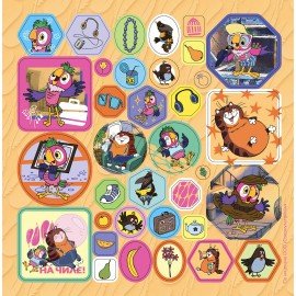 Книга - игра с наклейками "Союзмультфильм", лицензия, А4, АССОРТИ, ND play