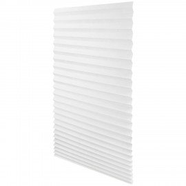 Жалюзи-плиссе штора тканевая самоклеящаяся FORMO 60*180см, СТАНДАРТ+, 80г/м2, белый,