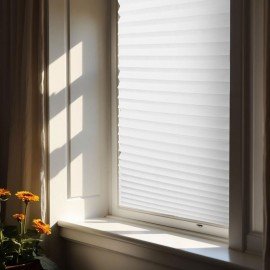 Жалюзи-плиссе штора тканевая самоклеящаяся КОМПЛЕКТ 2шт, FORMO 90*180см,СТАНДАРТ+,80г