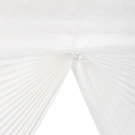 Жалюзи-плиссе штора тканевая самоклеящаяся FORMO 120*180см, СТАНДАРТ+, 80г/м2, белый,