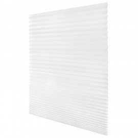 Жалюзи-плиссе штора тканевая самоклеящаяся FORMO 120*180см, СТАНДАРТ+, 80г/м2, белый,