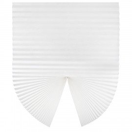 Жалюзи-плиссе штора тканевая самоклеящаяся FORMO 120*180см, СТАНДАРТ+, 80г/м2, белый,