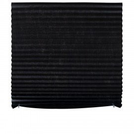 Жалюзи-плиссе штора тканевая самоклеящаяся FORMO 120*180см, СТАНДАРТ+, 80г/м2, черный