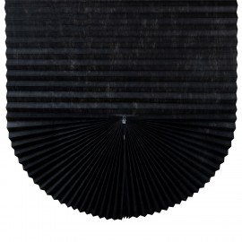 Жалюзи-плиссе штора тканевая самоклеящаяся FORMO 120*180см, СТАНДАРТ+, 80г/м2, черный