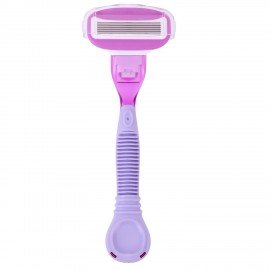 Бритвенный станок многоразовый женский, 5 лезвий, 12 кассет, X-ONE, 700021