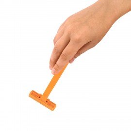 Бритвенные станки одноразовые, 2 лезвия, фиксированная головка, 10 штук, желтый, X-ONE, 700027