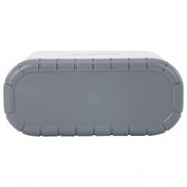 Стакан органайзер для зубных щеток и пасты, БЕЛЫЙ, 9х19х12см, LAIMA HOME, 700047