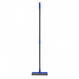 Окномойка КОМПЛЕКТ черенок металлопластик 70-120см + рабочая часть 25см (в разборе), ЛЮБАША, 700049