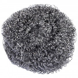 Ершик металлический 32 см кухонный для мытья бутылок и термосов, ДВЕ ГУБКИ в комплекте, LAIMA, 700066