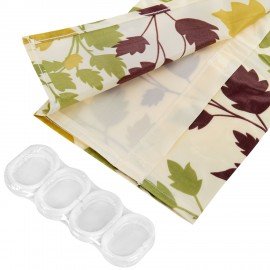 Шторка для ванной ПОЛИЭСТЕР, 180х180см, кольца в комплекте, ФЛОРА, PRIMILA, 700080