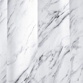 Шторка для ванной ПОЛИЭСТЕР, 180х200см, кольца в комплекте, МРАМОР, PRIMILA, 700084