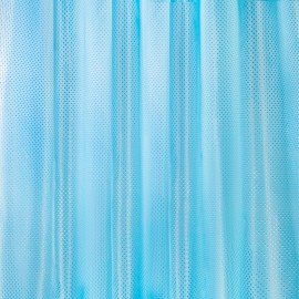 Шторка для ванной ПОЛИЭСТЕР, 180х180см, кольца в комплекте, ГОЛУБОЙ БРИЛЛИАНТ, PRIMILA, 700090