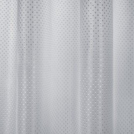 Шторка для ванной ПОЛИЭСТЕР, 180х200см, кольца в комплекте, СЕРЫЙ БРИЛЛИАНТ, PRIMILA, 700094