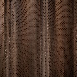 Шторка для ванной ПОЛИЭСТЕР, 180х200см, кольца в комплекте, КОРИЧНЕВЫЙ БРИЛЛИАНТ, PRIMILA, 700097