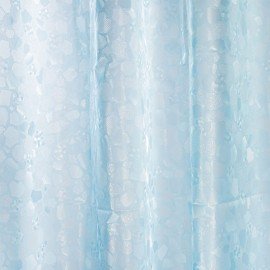 Шторка для ванной EVA, 180х200см, кольца в комплекте, СИНЯЯ ЛЕДЯНАЯ СВЕЖЕСТЬ, PRIMILA, 700100