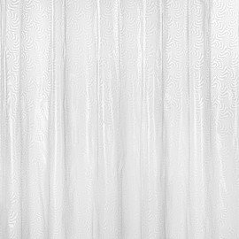 Шторка для ванной EVA, 180х180см, кольца в комплекте, БЕЛАЯ ГОЛОГРАФИЯ, PRIMILA, 700102