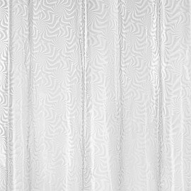 Шторка для ванной EVA, 180х180см, кольца в комплекте, БЕЛАЯ ГОЛОГРАФИЯ, PRIMILA, 700102