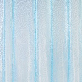 Шторка для ванной EVA, 180х180см, кольца в комплекте, СИНЯЯ ГОЛОГРАФИЯ, PRIMILA, 700103