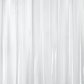 Шторка для ванной EVA, 180х200см, кольца в комплекте, БЕЛЫЕ ЛИНИИ, PRIMILA, 700105