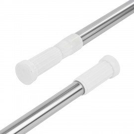 Карниз штанга для ванной телескопический 110-200см, нержавеющая сталь, PRIMILA, 700108