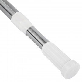 Карниз штанга для ванной телескопический 110-200см, нержавеющая сталь, PRIMILA, 700108