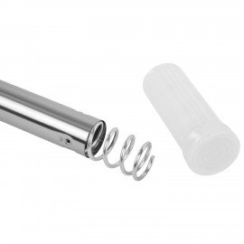 Карниз штанга для ванной телескопический 140-260см, нержавеющая сталь, PRIMILA, 700109