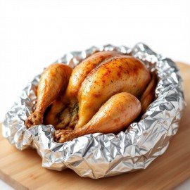 Фольга пищевая 29 см х 15 м, 7 мкм, универсальная, САЯНСКАЯ ФОЛЬГА в пленке, САЯНОЧКА С15П-290х54