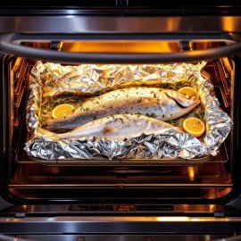 Фольга пищевая 29 см х 7 м, 30 мкм, УЛЬТРАПРОЧНАЯ, САЯНСКАЯ ФОЛЬГА в футляре Heavy duty 7Ф-290х24