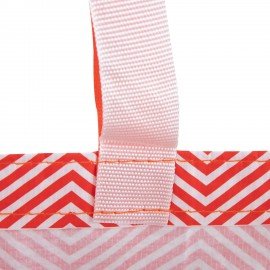 Сумка хозяйственная до 20кг, 39x45x21см, 4 ручки, глянцевая полиэстровая ткань, ОФИСМАГ, 700239