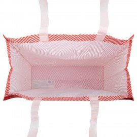 Сумка хозяйственная до 20кг, 39x45x21см, 4 ручки, глянцевая полиэстровая ткань, ОФИСМАГ, 700239