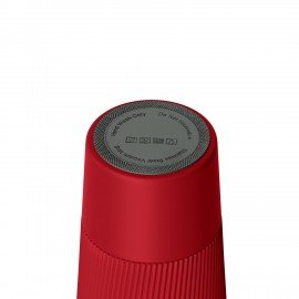 Термокружка 510мл JOYLUX EVERY DAY, нерж. сталь SUS304, силиконовый рукав, красный матовый, 700294