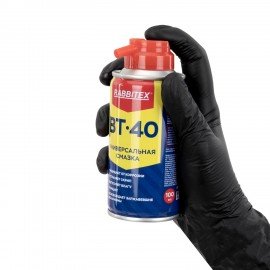 Смазка универсальная проникающая BT-40 (аналог WD-40) 100 мл, аэрозоль с трубочкой, RABBITEX, 700295