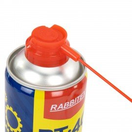 Смазка универсальная проникающая BT-40 (аналог WD-40) 200 мл, аэрозоль с трубочкой, RABBITEX, 700296