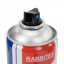 Лак-спрей акриловый универсальный глянцевый 520 мл, нетто-вес 265 грамм, RABBITEX, 700304
