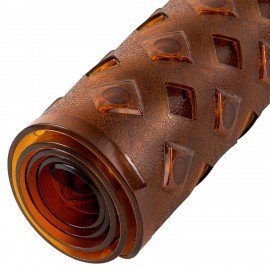 Коврик для ванны противоскользящий 70х40см, "Квадраты", прозрачно-коричневый, ПВХ, PRIMILA, 700367