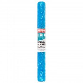 Коврик для ванны/душевой противоскользящий 54х54см, "Полусферы", прозрачный, ПВХ, PRIMILA, 700369