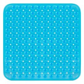 Коврик для ванны/душевой противоскользящий 54х54см, "Полусферы", прозрачный, ПВХ, PRIMILA, 700369