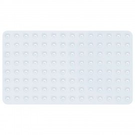 Коврик для ванны противоскользящий 70х40см с печатью "Русалка", ПВХ, присоски, PRIMILA, 700371