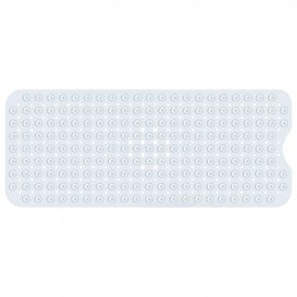 Коврик для ванны противоскользящий 100х40см с печатью "Кит", ПВХ, присоски, PRIMILA, 700377