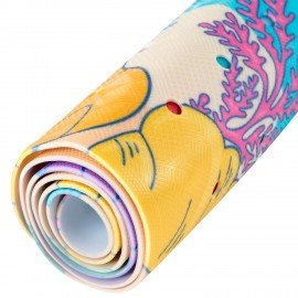 Коврик для ванны противоскользящий 100х40см с рисунком "Батискаф", ПВХ, присоски, PRIMILA, 700378