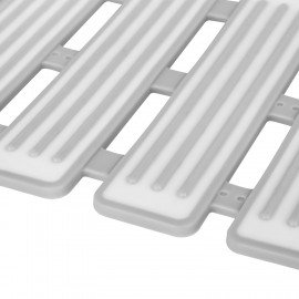 Коврик для ванны противоскользящий износостойкий 68х40см, "Лесенка", ПП+ТПЭ, присоски, PRIMILA, 700385