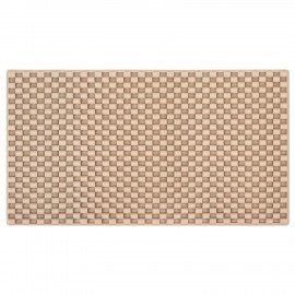Коврик для ванны противоскользящий 66х36см, "Мозаика", бежевый, ТПЭ, присоски, PRIMILA, 700387