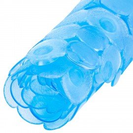 Коврик для ванны противоскользящий 64х36см "Ручей", овальный, голубой, ПВХ, PRIMILA, 700390