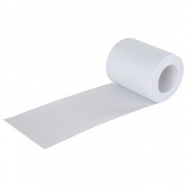 Клейкая лента бордюрная для ванны и кухни 80 мм х 3,2 м, белая, акриловая основа, WBZ, 700428